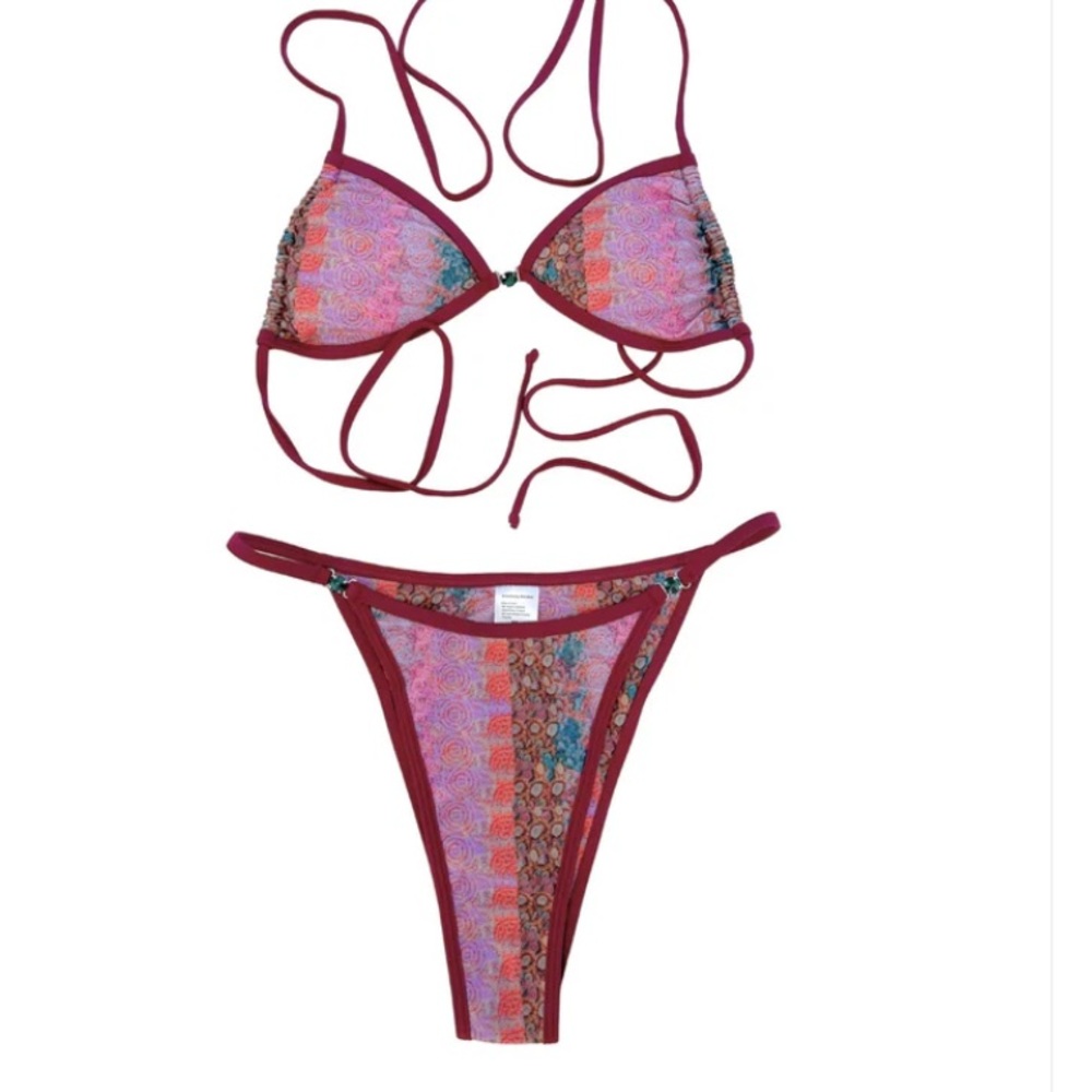 Strawberry Milk Mob Sonic Bikini bottoms
